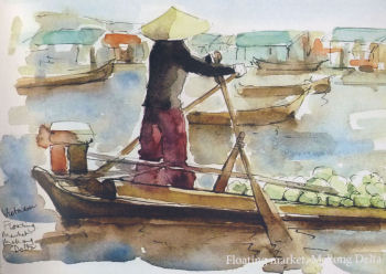 Vietnam and Cambodia Sketchbook by Jenny Pery Vietnam and Cambodia Sketchbook by Jenny Pery